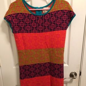 Colorful pattern dress